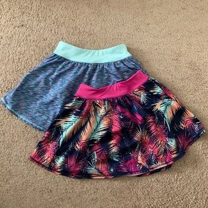 Lot of 2 -  Size L (10-12) Gymboree Skorts